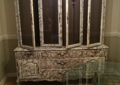 Antique furniture restoration